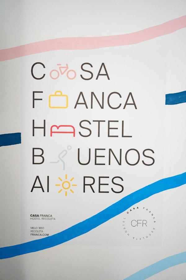 Casa Franca Recoleta Hostel Boutique 布宜诺斯艾利斯 外观 照片